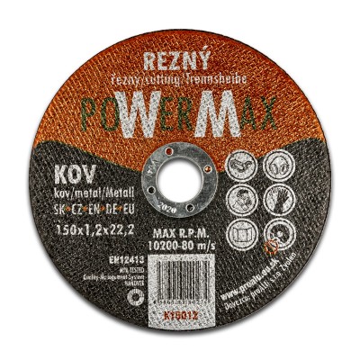 Rezný kotúč 150x1,2x22,2 kov